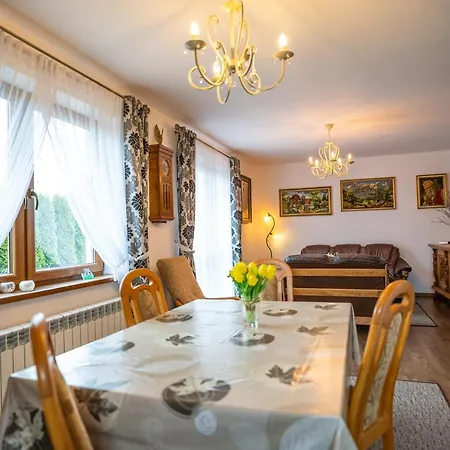 Dom Z Kominkiem W Okolicy Lasow I Jeziora Ferienhaus *