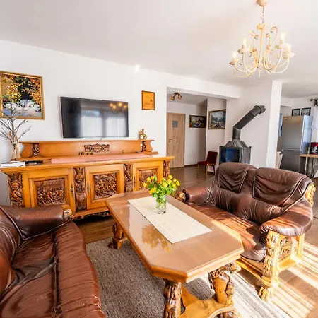 Dom Z Kominkiem W Okolicy Lasow I Jeziora Ferienhaus *