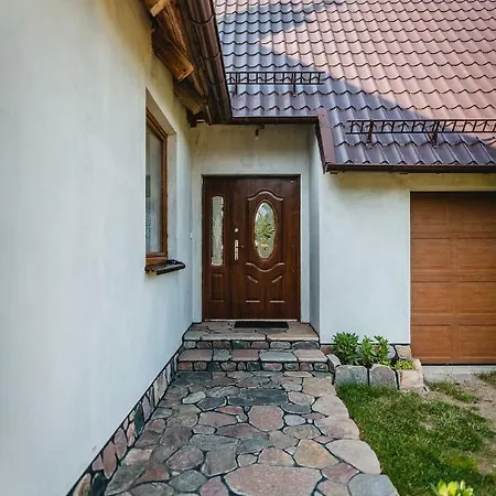 Dom Z Kominkiem W Okolicy Lasow I Jeziora Prázdninový dům *
